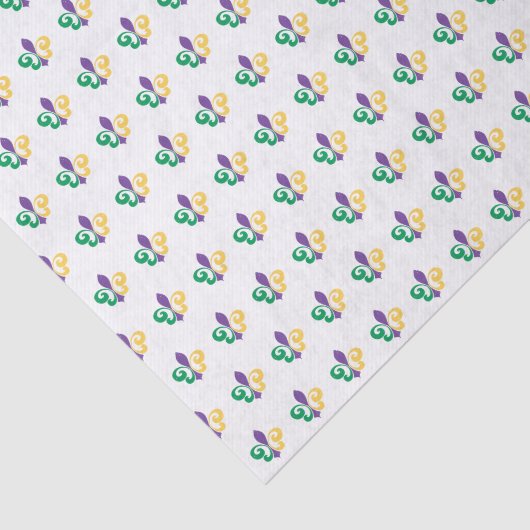 Mardi Gras Tissuepapier (Detail)