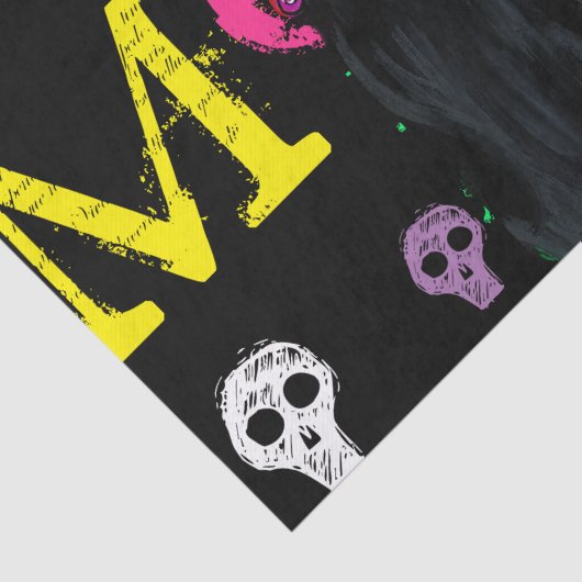 Mardi GRAS Tissuepapier (Detail)