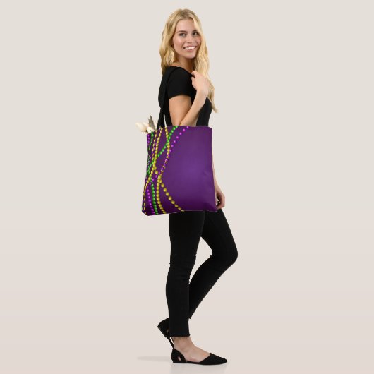 Mardi Gras Tote Bag (Op model)