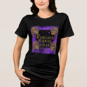 Mardi Gras Tri-Blend Shirt (Voorkant)