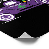 Mardi Gras Truck - Grappig Mardi Gras Gift Poster (Hoek)