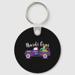 Mardi Gras Truck - Grappig Mardi Gras Gift Sleutelhanger