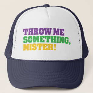 Mardi Gras Trucker Hat Trucker Pet