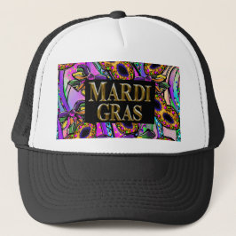 MARDI GRAS TRUCKER PET