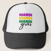 Mardi Gras Trucker Pet (Voorkant)