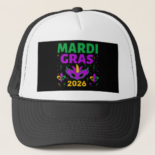 Mardi Gras Truckerhoed Trucker Pet