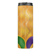 Mardi Gras Tumbler, Golden Fleur de Lis Thermosbeker (Achterkant)