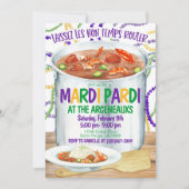 Mardi Gras Uitnodiging (Voorkant)