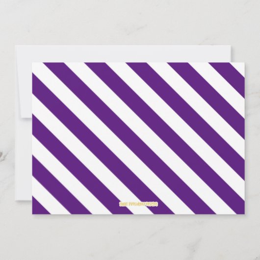 Mardi Gras Uitnodiging (Achterkant)