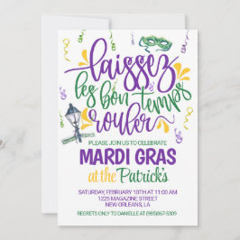 Mardi Gras Uitnodiging