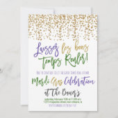 Mardi Gras Uitnodiging (Voorkant)