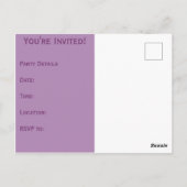 Mardi Gras Uitnodiging (Achterkant)