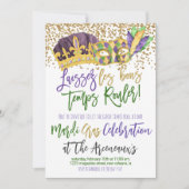 Mardi Gras Uitnodiging (Voorkant)