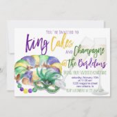 Mardi Gras Uitnodiging (Voorkant)