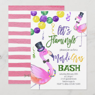 Mardi Gras Uitnodiging