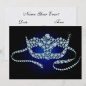 Mardi Gras uitnodiging - SRF (Voorkant / Achterkant)