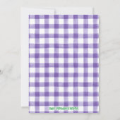 Mardi Gras Uitnodiging voor verjaardag (Achterkant)