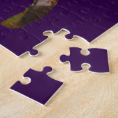 Mardi Gras Veer- en Metaal Masker Legpuzzel (Zijkant)