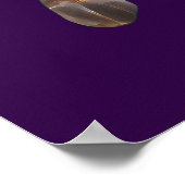 Mardi Gras Veer- en Metaal Masker Poster (Hoek)