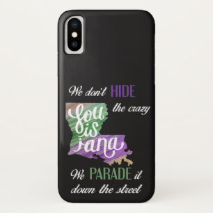 Mardi Gras Verberg geen gekke parade leugenaar Case-Mate iPhone Case