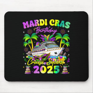 Mardi Gras Verjaardag Cruise Squad Matching Famili Muismat