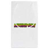 Mardi Gras Verjaardagsmeisje! Klein Cadeauzakje (Achterkant)