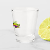 Mardi Gras Verjaardagsmeisje! Shot Glas (Rechts)