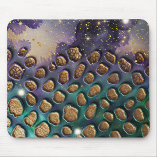 Mardi Gras Vibes Leopard Print Muismat