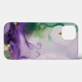 Mardi Gras Vibes Waterverf Inck Case-Mate iPhone Case (Achterkant (horizontaal))
