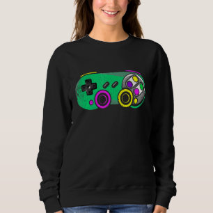 Mardi Gras Video Game Apparel Festival Costu Trui