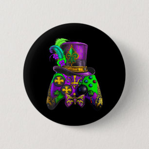 Mardi Gras Video Game Controller E sport voor kind Ronde Button 5,7 Cm
