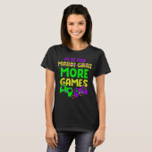 Mardi Gras Video Game Controller Geweldige boys Ko T-shirt (Voorkant volledig)