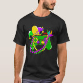 Mardi Gras Video Game Controller Jester Hat Costum T-shirt (Voorkant)