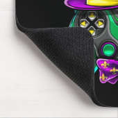 Mardi Gras Video Game Controller Jester Pet Costum Muismat (Hoek)