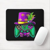 Mardi Gras Video Game Controller Jester Pet Costum Muismat (Met muis)