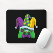 Mardi Gras Video Game Controller Jester Pet Costum Muismat (Met muis)
