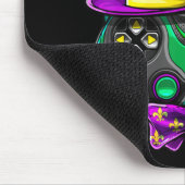 Mardi Gras Video Game Controller Jester Pet Costum Muismat (Hoek)