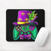 Mardi Gras Video Game Controller Jester Pet Costum Muismat (Met muis)
