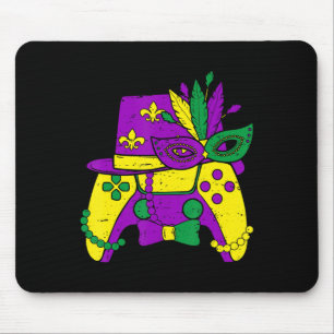 Mardi Gras Video Game Controller Jester Pet Costum Muismat