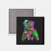 Mardi Gras videogamecontroller E-sport voor kinder Magneet (Voorkant / Achterkant)