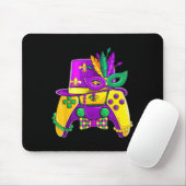 Mardi Gras-videospelcontroller Nar Hoed Kostuum Muismat (Met muis)