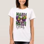 Mardi Gras Viering Bow T-shirt (Voorkant)