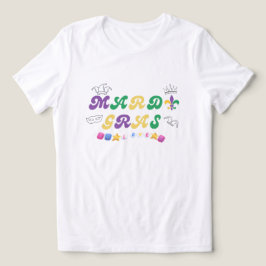 Mardi Gras-vieringsliefde T-shirt