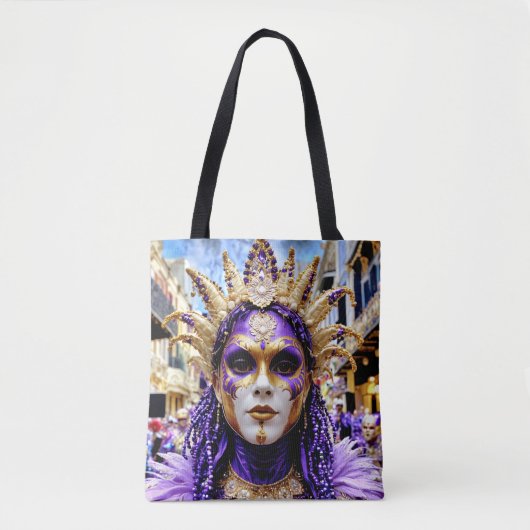 Mardi Gras viert het hele jaar door Tote Bag (Voorkant)