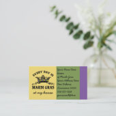  Mardi Gras Visitekaartje (Staand voorkant)