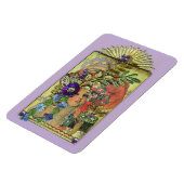 Mardi Gras Vrolijkheid Magneet (Linkerzijde)