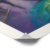 Mardi Gras Vrouw Kopstuk Kostuum Poster (Hoek)