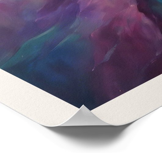 Mardi Gras Vrouw Kostuum New Orleans Poster (Hoek)