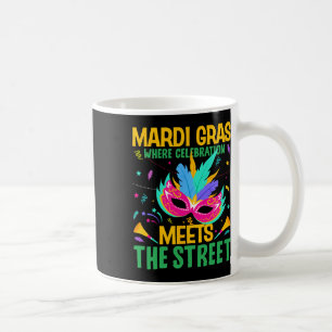 Mardi Gras, waar feest de straat ontmoet Koffiemok