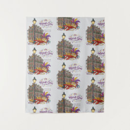 Mardi Gras Wandkleed